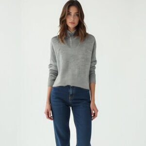 ICEBREAKER Nova Cool-Lite pullover funnel turtleneck knit sweater merino wool XS